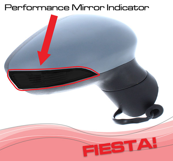 Ford Fiesta custom wing mirror indicator