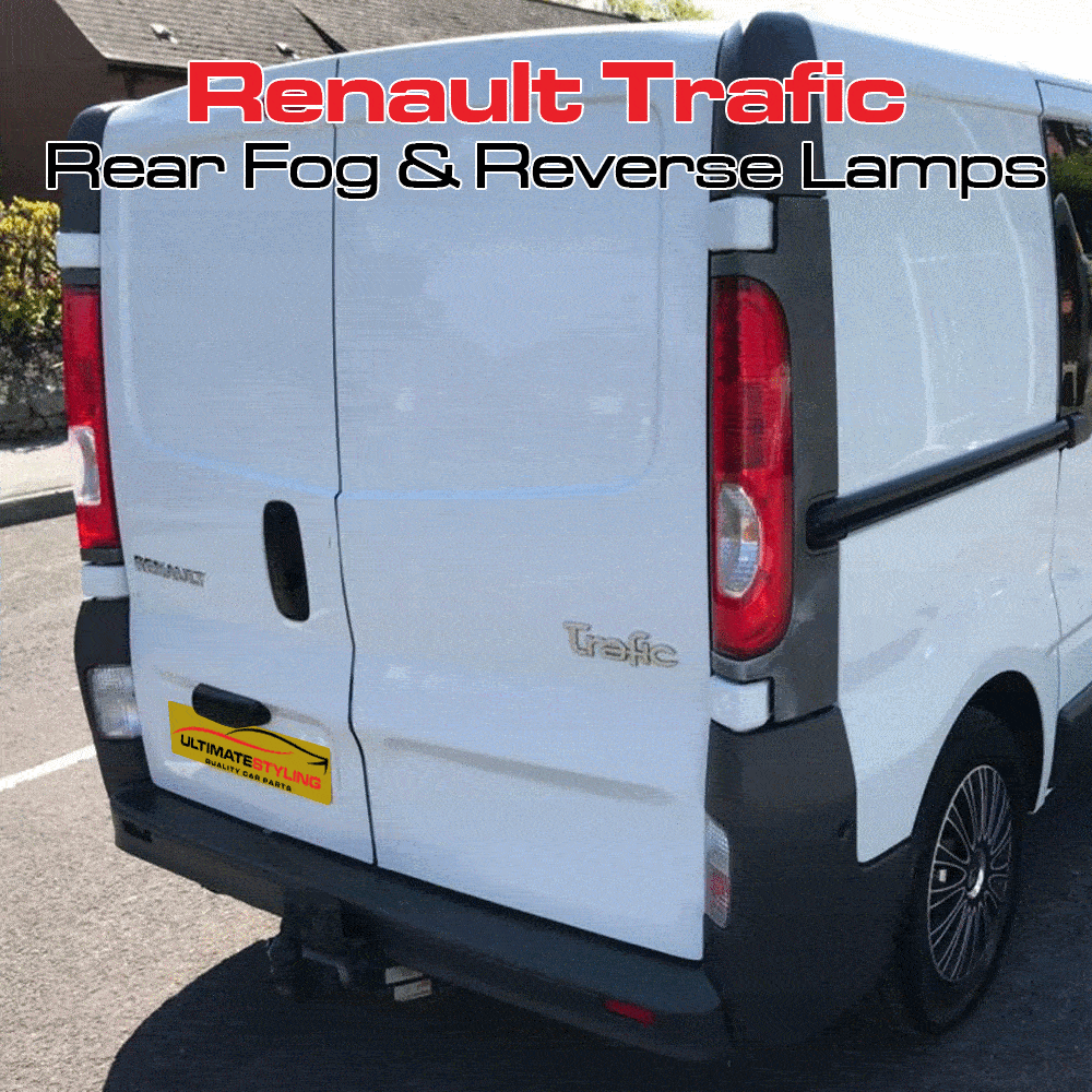 Rear fog & reverse light replacements for the Renault Trafic