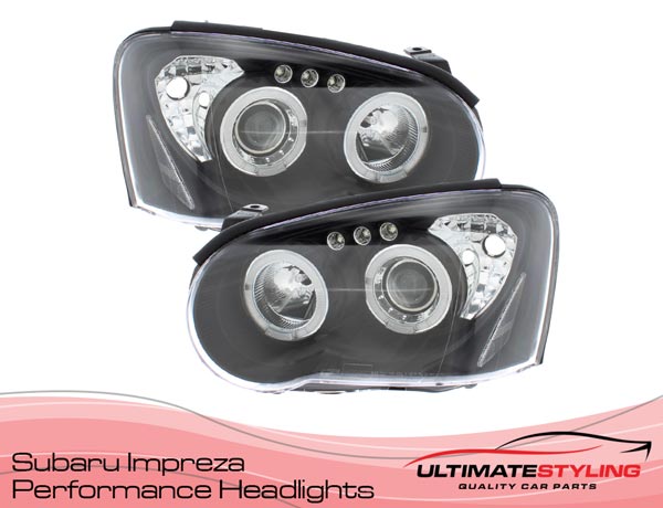 Subaru Impreza and WRX performance headlights