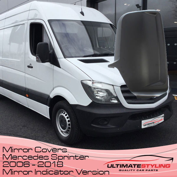 Wing mirror covers for the Mercedes Sprinter van