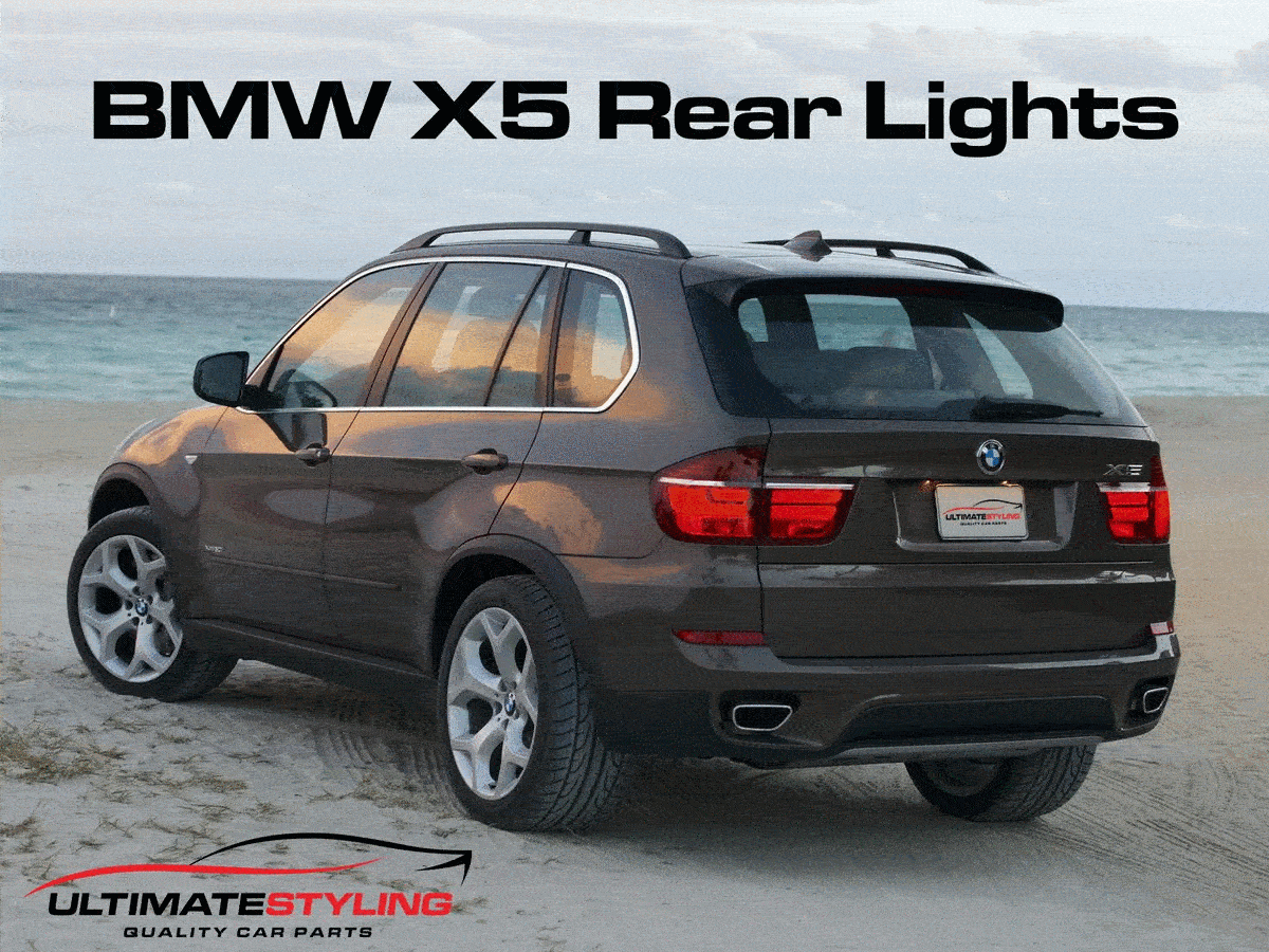 BMW X5 rear light cluster animation 