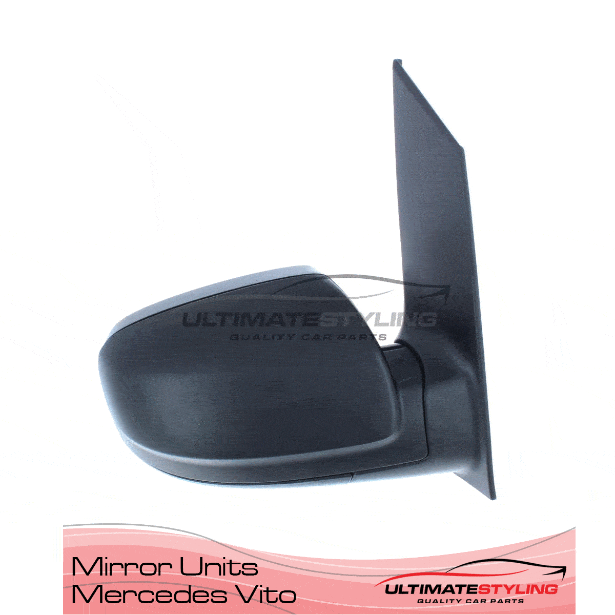 360 degree view of Mercedes Vito wing mirror