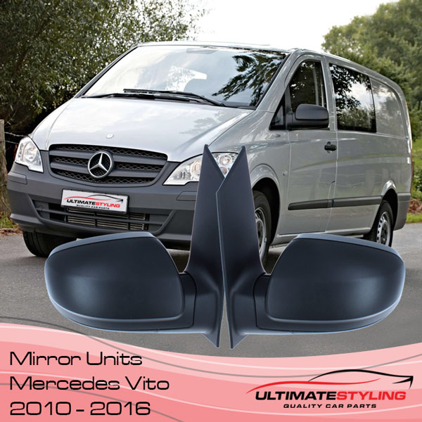 Mercedes Vito Wing Mirror Replacements 2010 - 2016