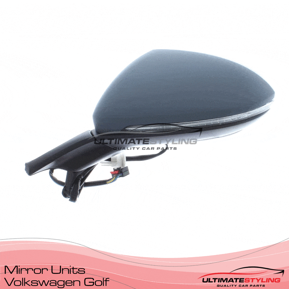 360 degree view of VW Golf wing mirror