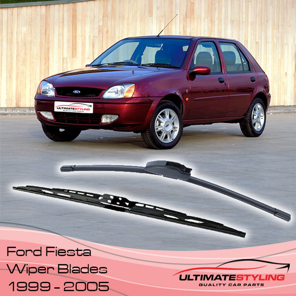 Wiper Blades for the Ford Fiesta MK5