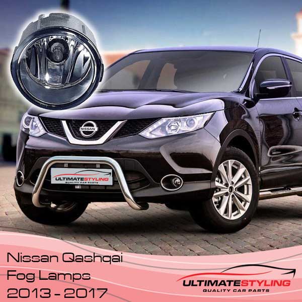 Fog lights for the Nissan Qashqai(2017)