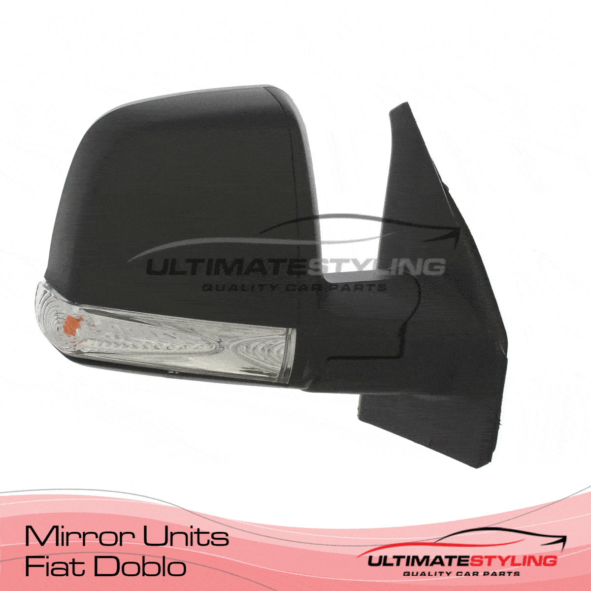 360 view of a Fiat Doblo wing mirror
