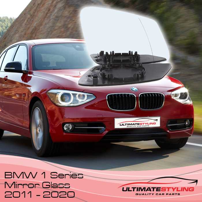 BMW 1 Series wing mirror glass 2011-2020
