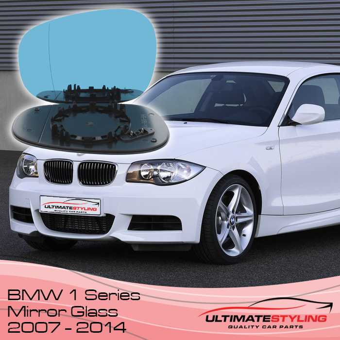 BMW 1 Series wing mirror glass 2007 - 2014