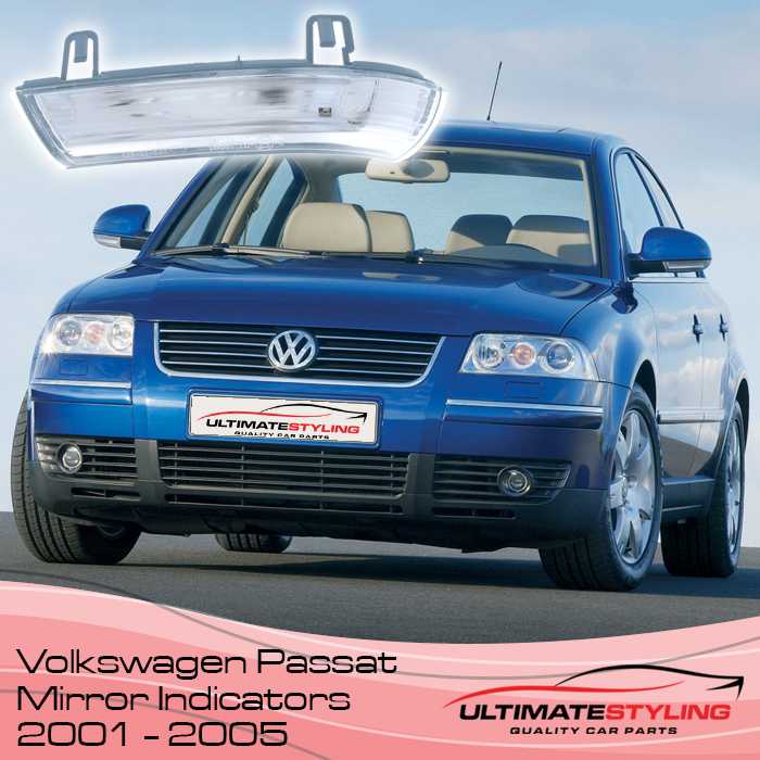 VW Passat Wing Mirror Indicator Lens