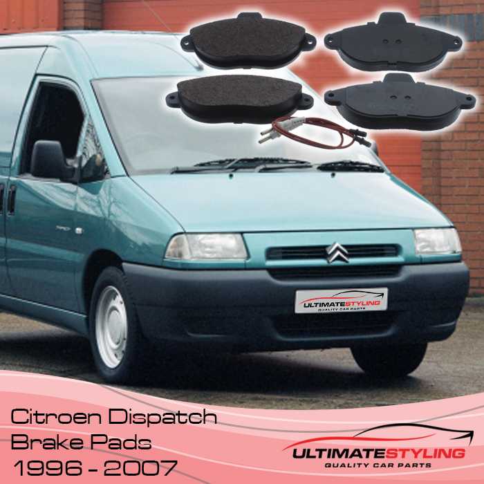 Citroen Dispatch 1998-2007 Brake Pads