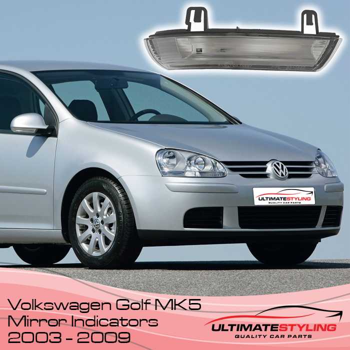 VW Golf  Mk5 Wing Mirror Indicator