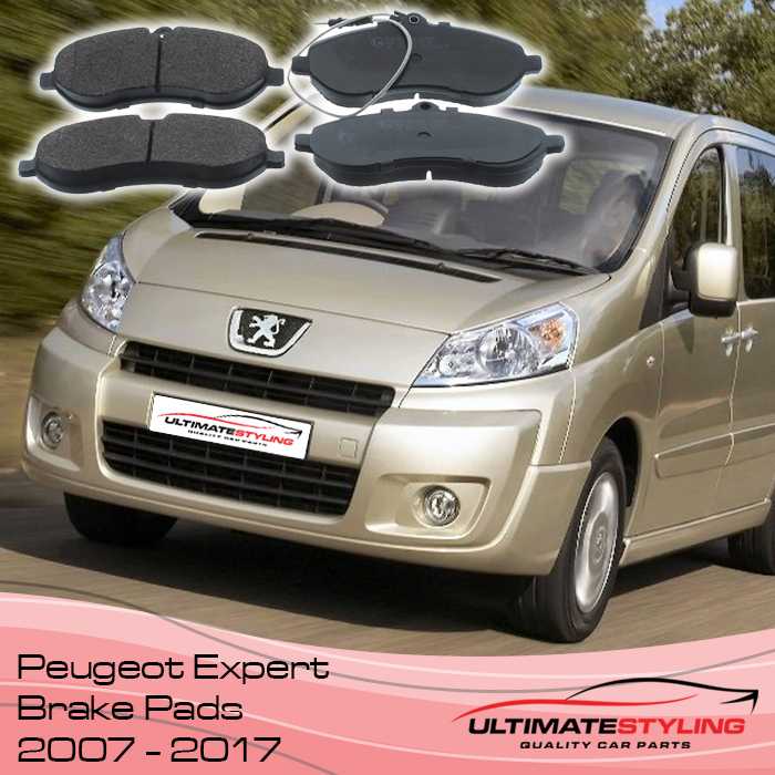 Peugeot Expert 2007 - 2017 Brake Pads