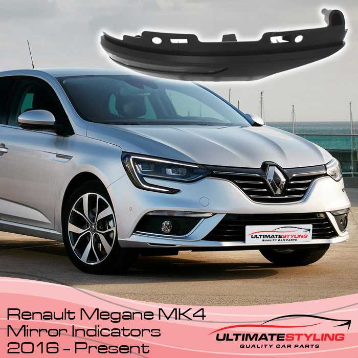 Renault Megane Mk4 Wing Mirror indicator