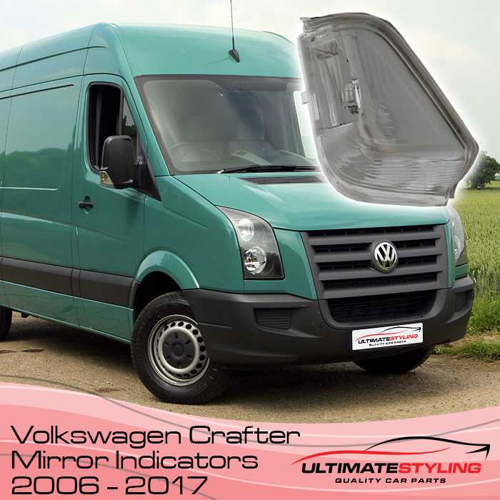 VW Crafter drivers side Wing Mirror indicator