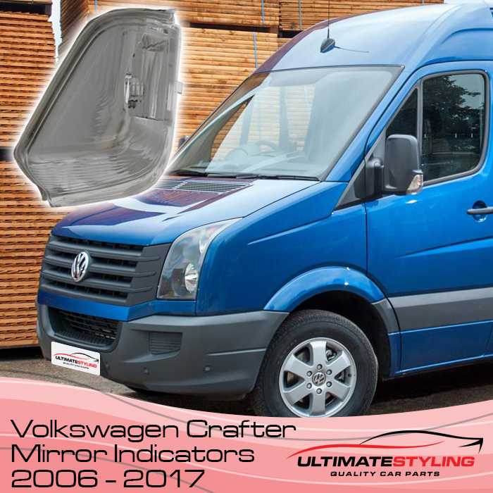 VW Crafter Replacement Wing Mirror indicator
