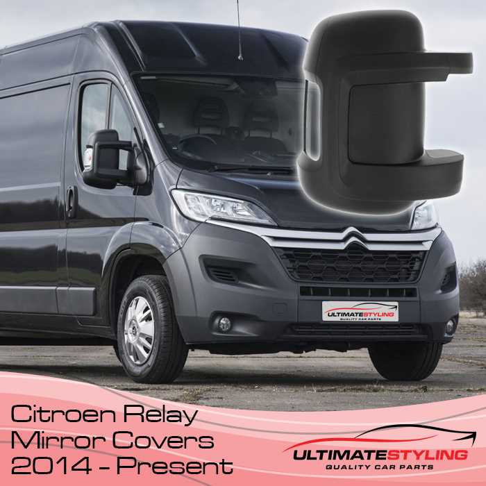 Citroen Relay Drivers Wing Mirror Cover 