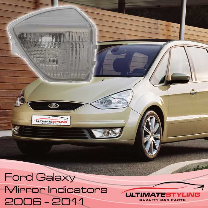 Ford Galaxy drivers side Wing Mirror indicator
