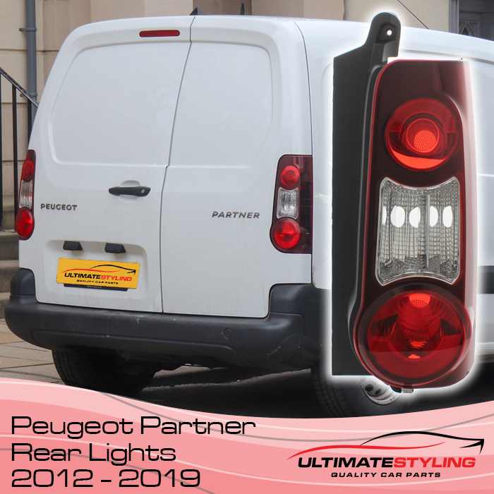 Peugeot Partner Rear lights - 2012 - 2019