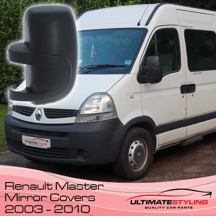 Mirror cover Renault Master since 2010 right, for long arm - FAST -  963018382R