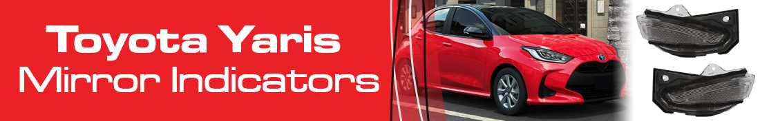 Toyota Yaris Wing Mirror Indicators