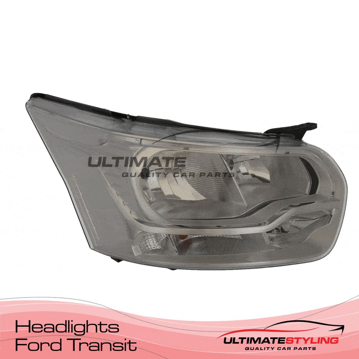 360 view of a Ford Transit headlight