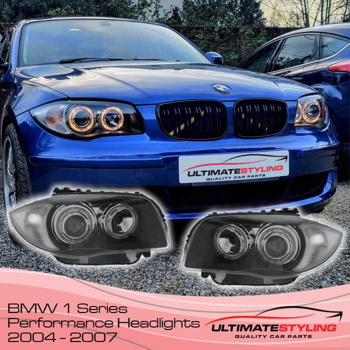 BMW 1 Series Angel Eye Headlights