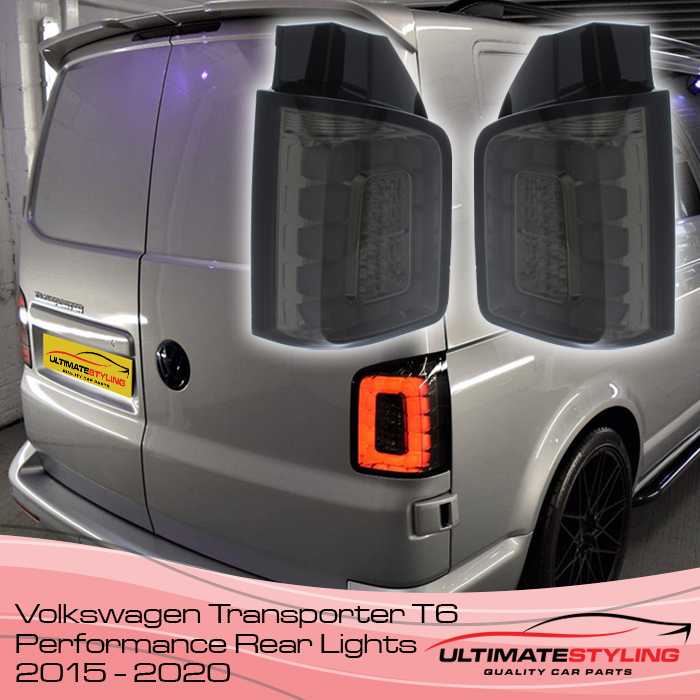 VW Transporter LED rear lights 