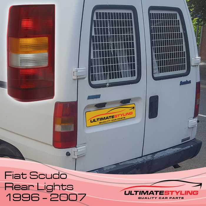 Fiat Scudo Passenger Side Rear Light