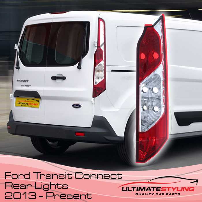ford transit connect Drivers side Rear Lights
