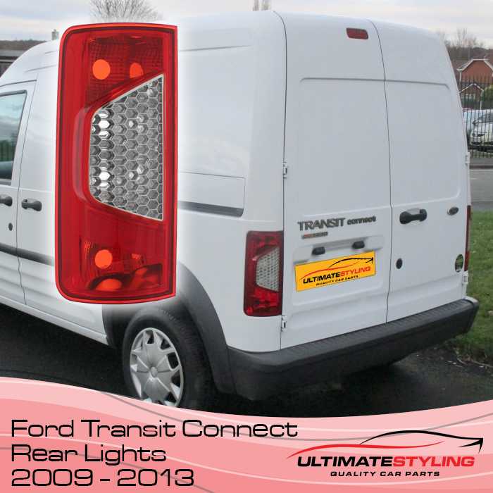 Ford Transit Connect Rear Light Cluster