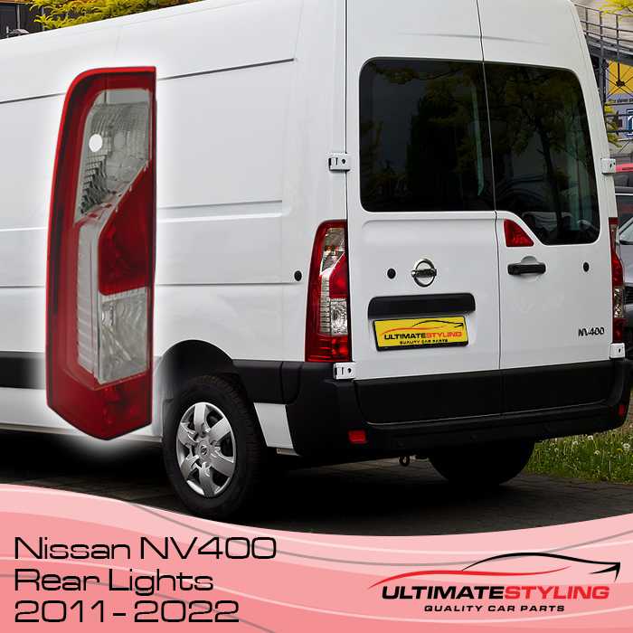  Nissan NV400 Rear Light Replacement