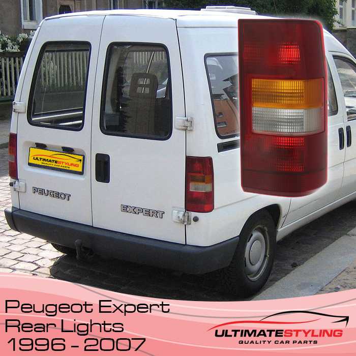 Peugeot Expert Rear Light Cluster