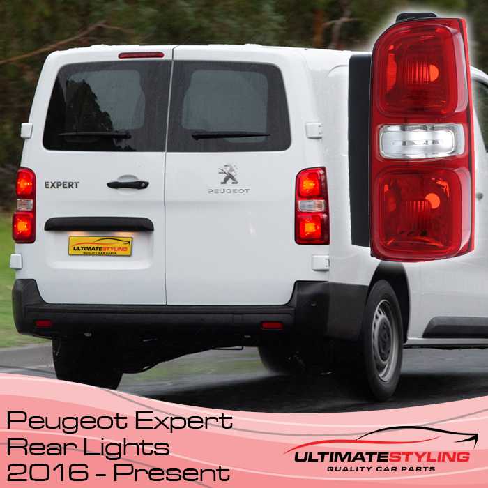 Peugeot Expert Rear Light Lens