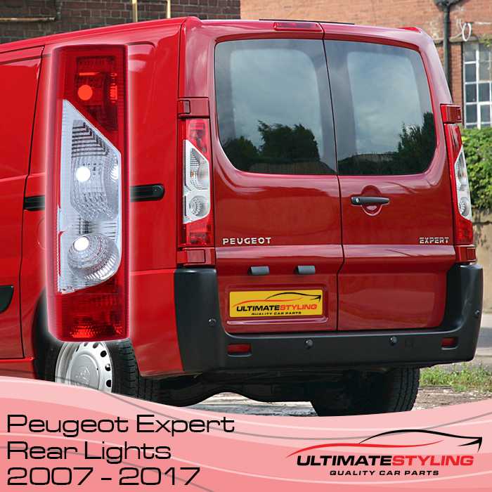 Rear light For Peugeot Expert Van