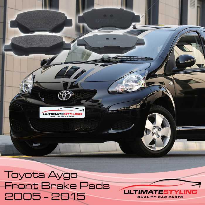 Brake Pads for most Toyota Aygo models