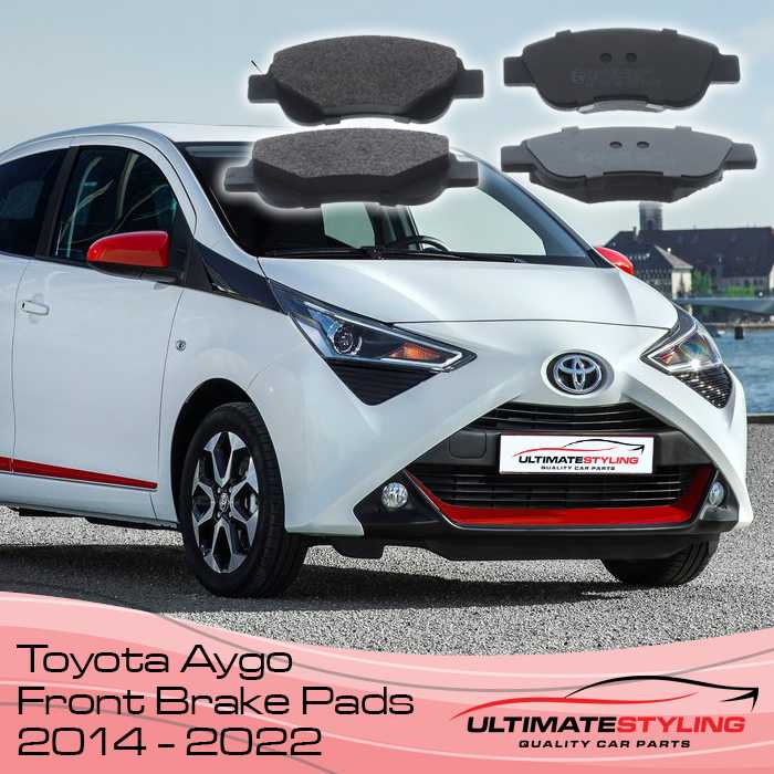 Front Brake Pads for Toyota Aygo