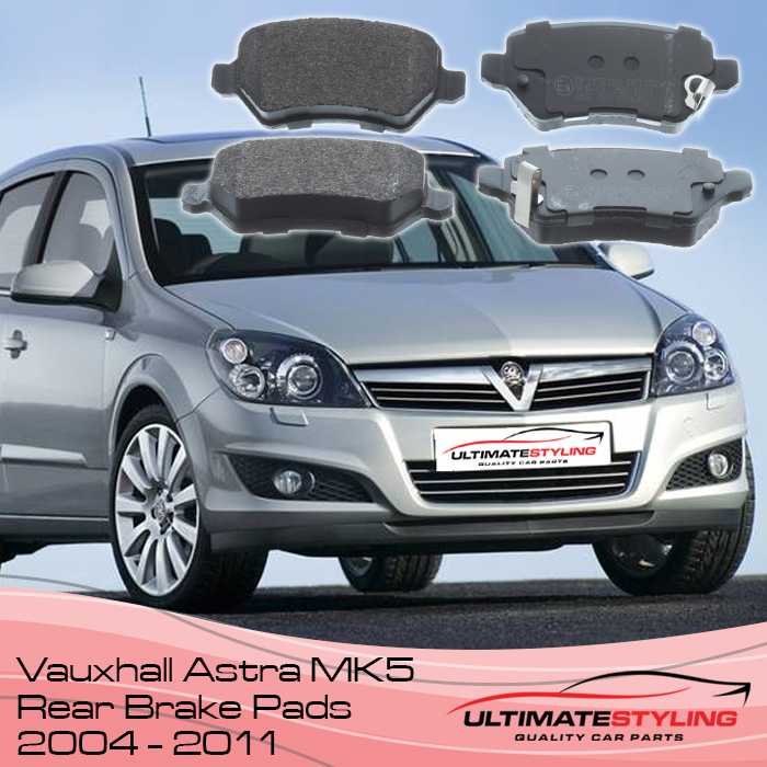 Rear Brake Pads for Vauxhall Astra