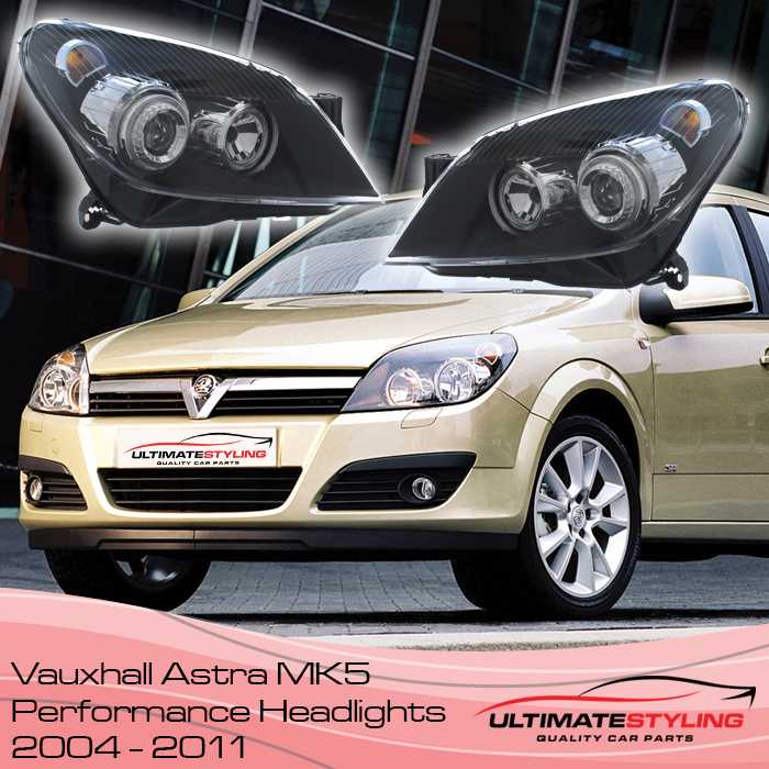 Vauxhall Astra H Aftermarket Headlights