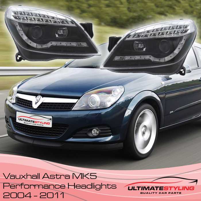 Vauxhall Astra H Aftermarket Headlights