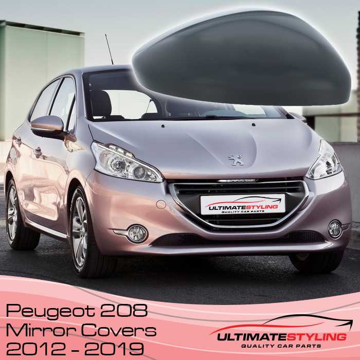 Peugeot 208 Wing Mirror Covers - Ultimate Styling