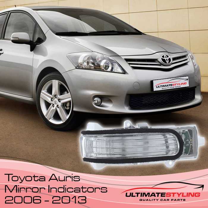 Toyota Auris Wing Mirror Indicator Replacement
