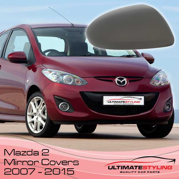 Door mirror cover for the Mazda 2 