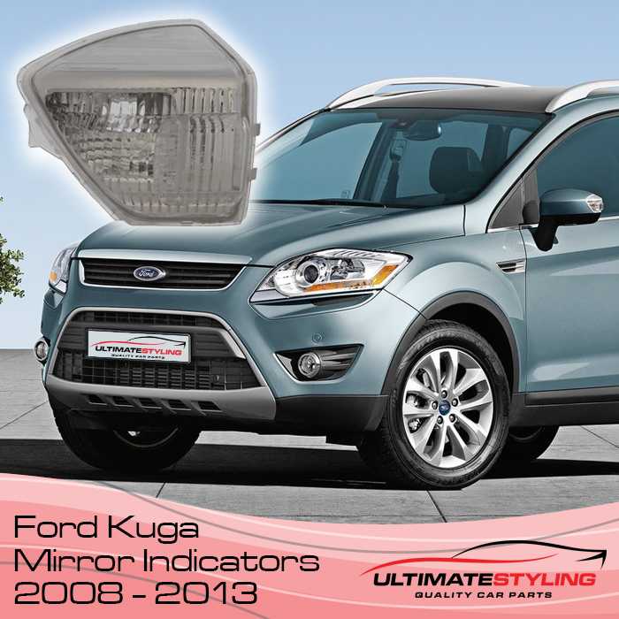 Door mirror indicator for the Ford Kuga 