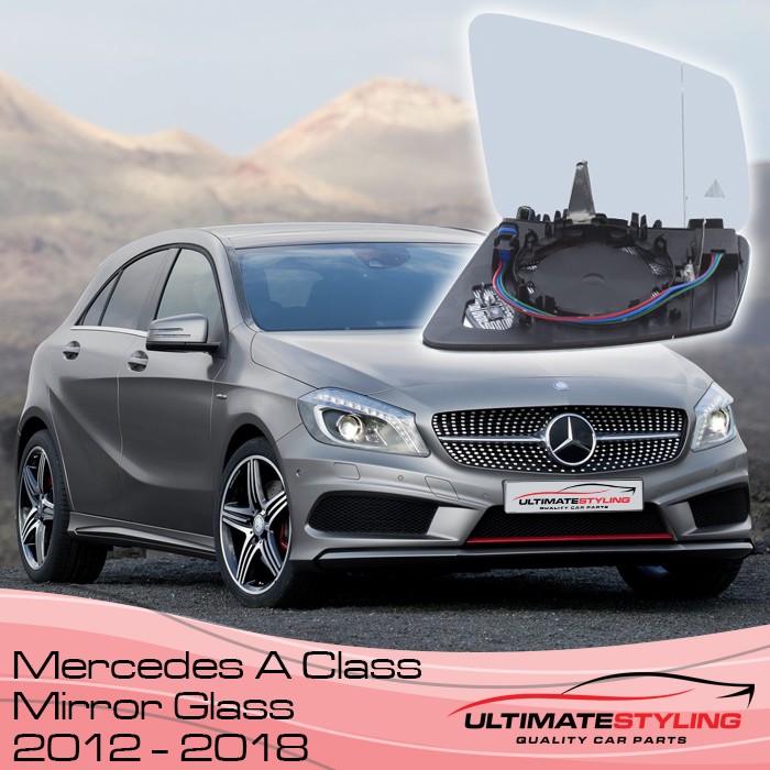 Mercedes A Class Wing Mirror glass Replacement