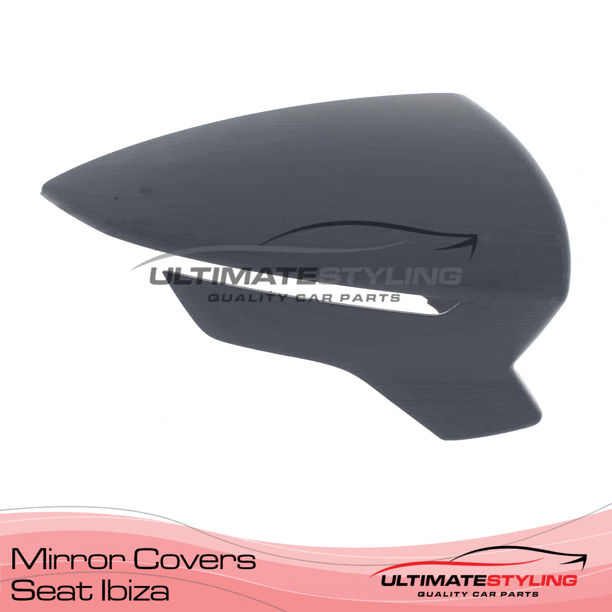 360 degree view of a Seat Ibiza wing mirror cover