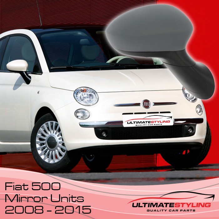 wing mirror parts for the Fiat 500
