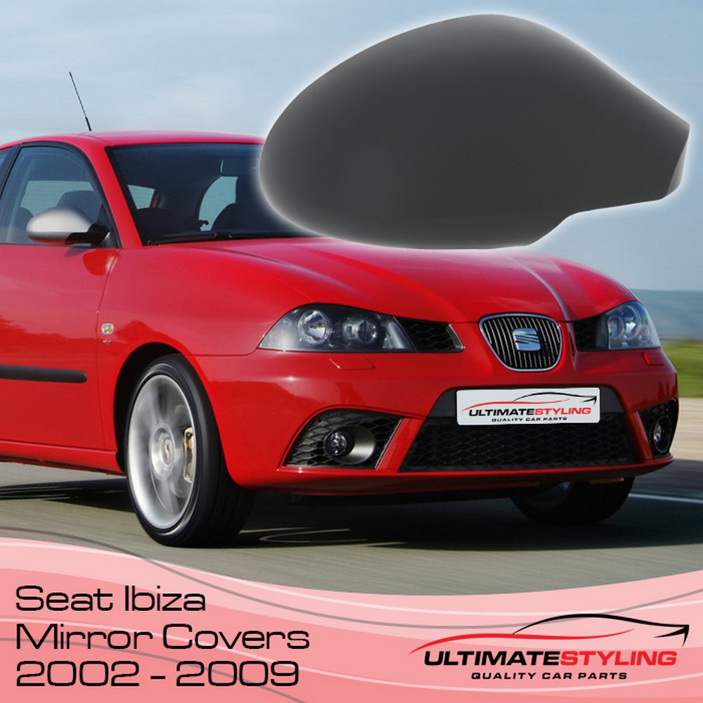 Drivers wing mirror cover  for the Seat Ibiza