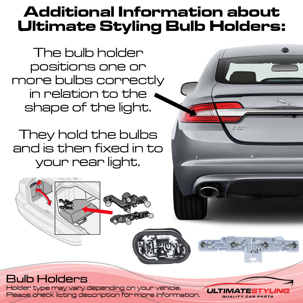 Vauxhall Astra Rear Light / Tail Light Bulb Holder - Drivers Side (RH), Rear of Outer (Wing) Lamp -