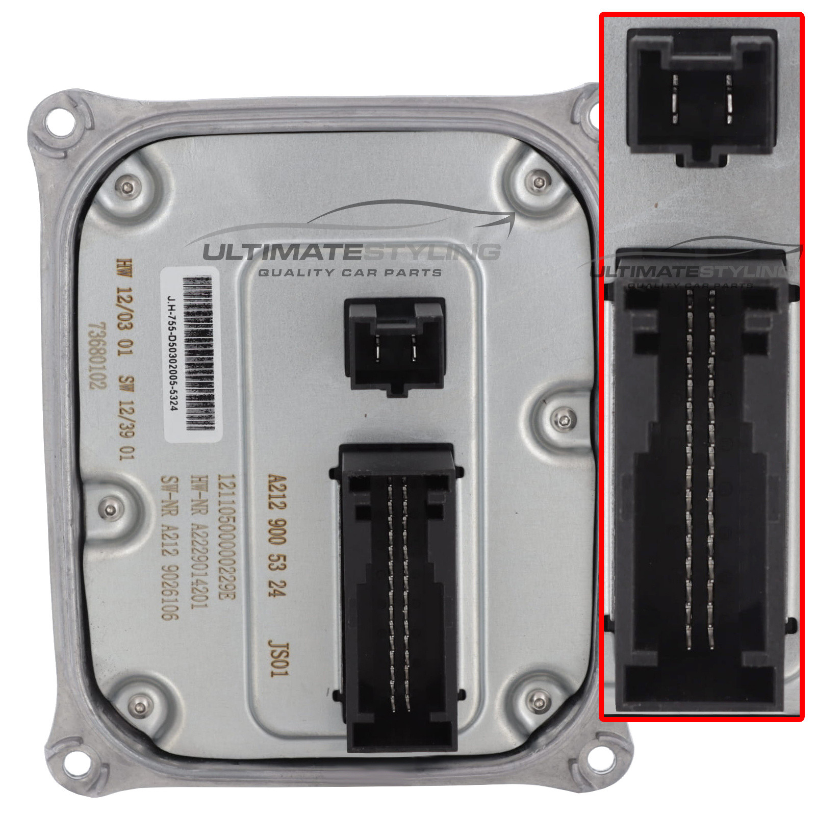 Mercedes Benz E Class A207 / C207 / S212 / W212 - LED Daytime Running Light Headlight Control Module - Universal Drivers Or Passengers Side